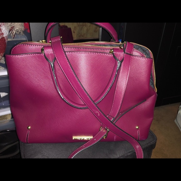 Large Steve Madden Burgundy Bag - Picture 8 of 8